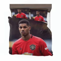 Marcus Rashford Premier League Soccer Player Bedding Set 1