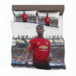 Marcus Rashford UEFA Champions League Footballer Bedding Set 1