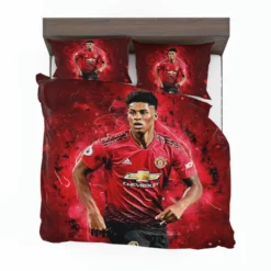 Marcus Rashford UEFA Super Cup Football Player Bedding Set 1