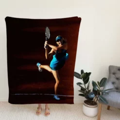 Maria Sharapova Russian World No1 Tennis Player Fleece Blanket