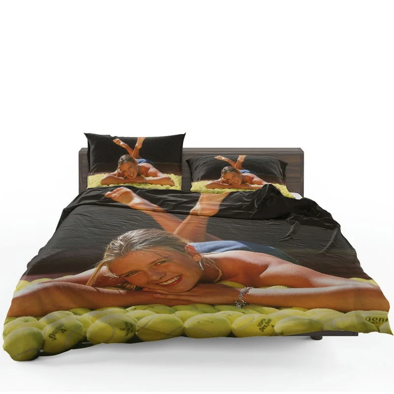 Maria Sharapova WTA Professional Tennis Player Bedding Set