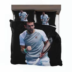 Marin Cilic Croatian professional tennis player Bedding Set 1