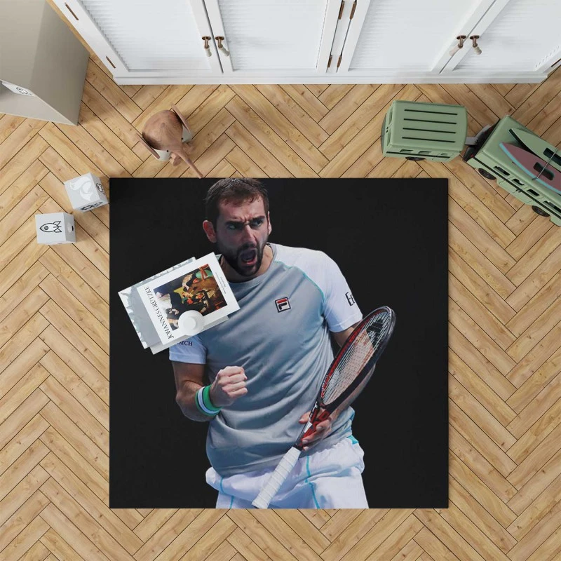 Marin Cilic Croatian professional tennis player Rug