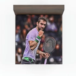 Marin Cilic Excellent WTA Tennis Player Fitted Sheet