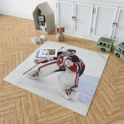 Martin Brodeur Professional Ice Hockey Goaltender Rug 1