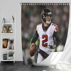 Matt Ryan Popular NFL Football Player Shower Curtain