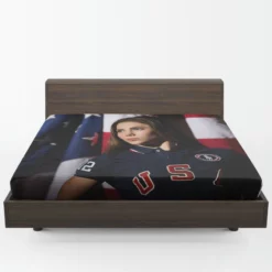 Mckayla Maroney American Artistic Gymnast and singer Fitted Sheet 1