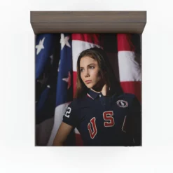 Mckayla Maroney American Artistic Gymnast and singer Fitted Sheet