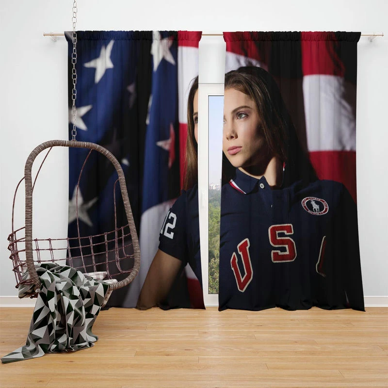 Mckayla Maroney American Artistic Gymnast and singer Window Curtain