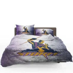 Melbourne Storm Australian Rugby League Club Bedding Set