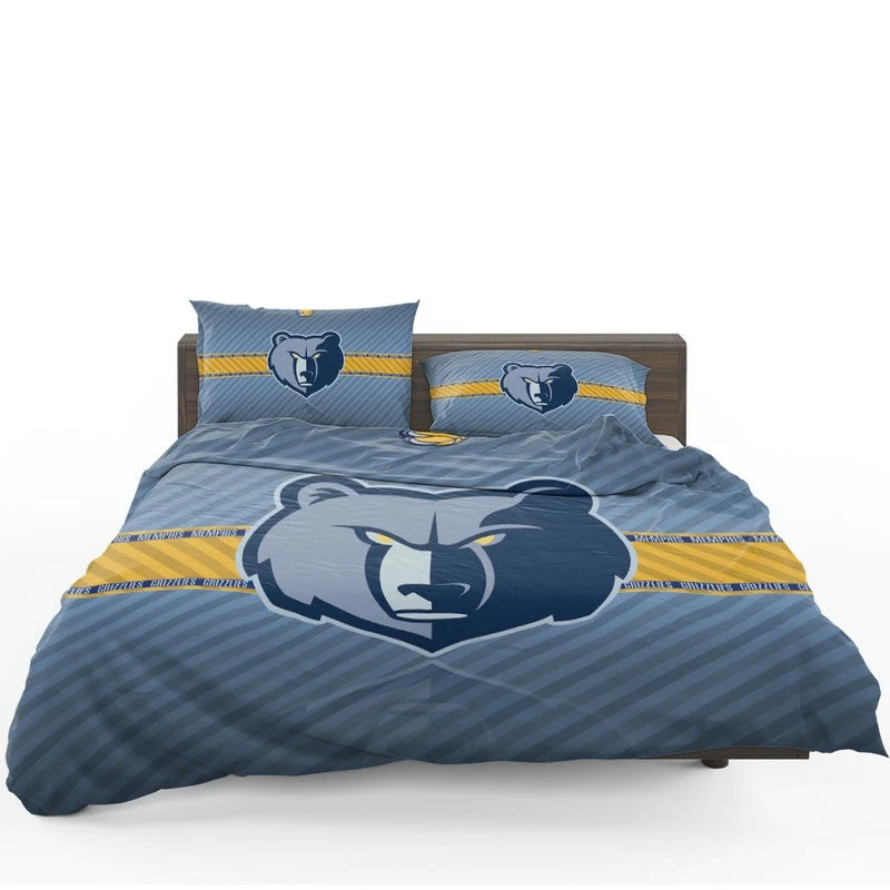 Memphis Grizzlies American Professional Basketball Team Bedding Set