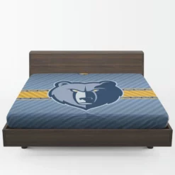 Memphis Grizzlies American Professional Basketball Team Fitted Sheet 1