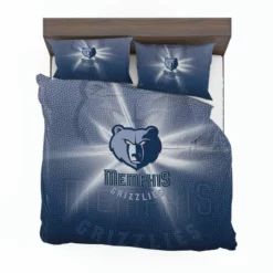 Memphis Grizzlies Excellent NBA Basketball Club Bedding Set 1