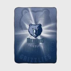 Memphis Grizzlies Excellent NBA Basketball Club Fleece Blanket 1