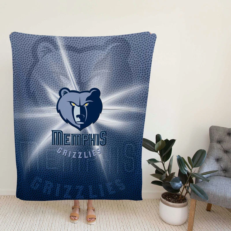 Memphis Grizzlies Excellent NBA Basketball Club Fleece Blanket