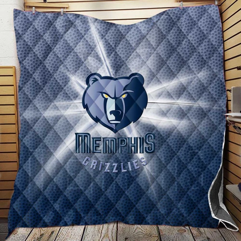 Memphis Grizzlies Excellent NBA Basketball Club Quilt Blanket