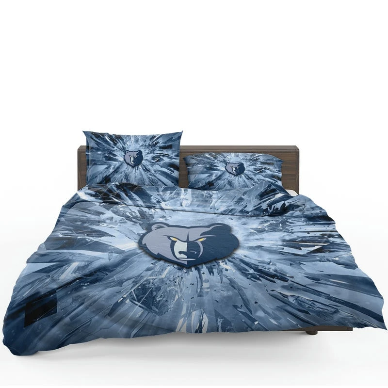 Memphis Grizzlies Top Ranked NBA Basketball Club Bedding Set