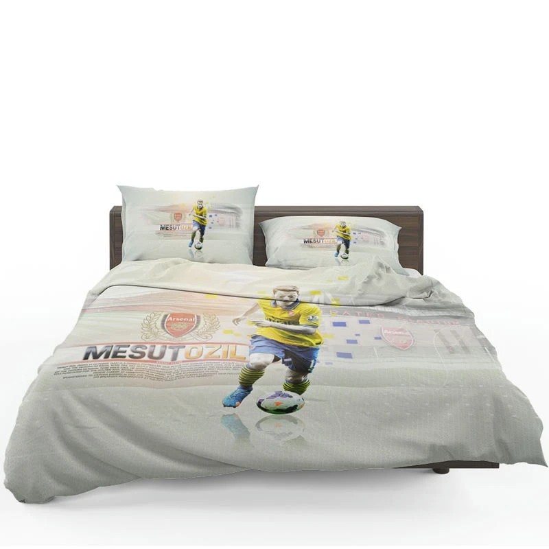 Mesut Ozil Celebrated Arsenal Football Player Bedding Set