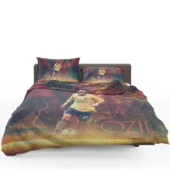 Mesut Ozil Enthusiastic FA Cup Sports Player Bedding Set