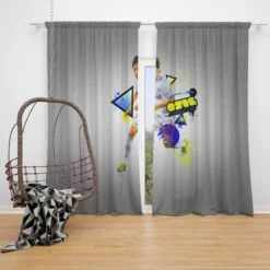 Mesut Ozil Extraordinary Football Player Window Curtain