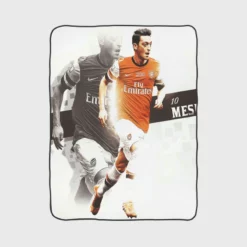 Mesut Ozil Fastidious Soccer Player Fleece Blanket 1