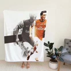 Mesut Ozil Fastidious Soccer Player Fleece Blanket