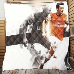 Mesut Ozil Fastidious Soccer Player Quilt Blanket