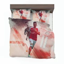 Mesut Ozil Focused Football Player Bedding Set 1