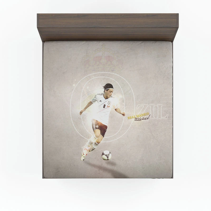 Mesut Ozil  Germany Football Player Fitted Sheet