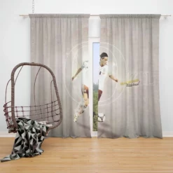 Mesut Ozil  Germany Football Player Window Curtain