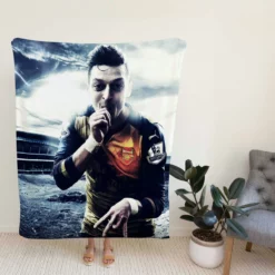 Mesut Ozil Hardy Arsenal Football Player Fleece Blanket