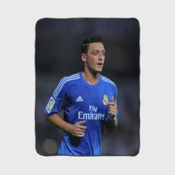 Mesut Ozil Soccer Player Fleece Blanket 1