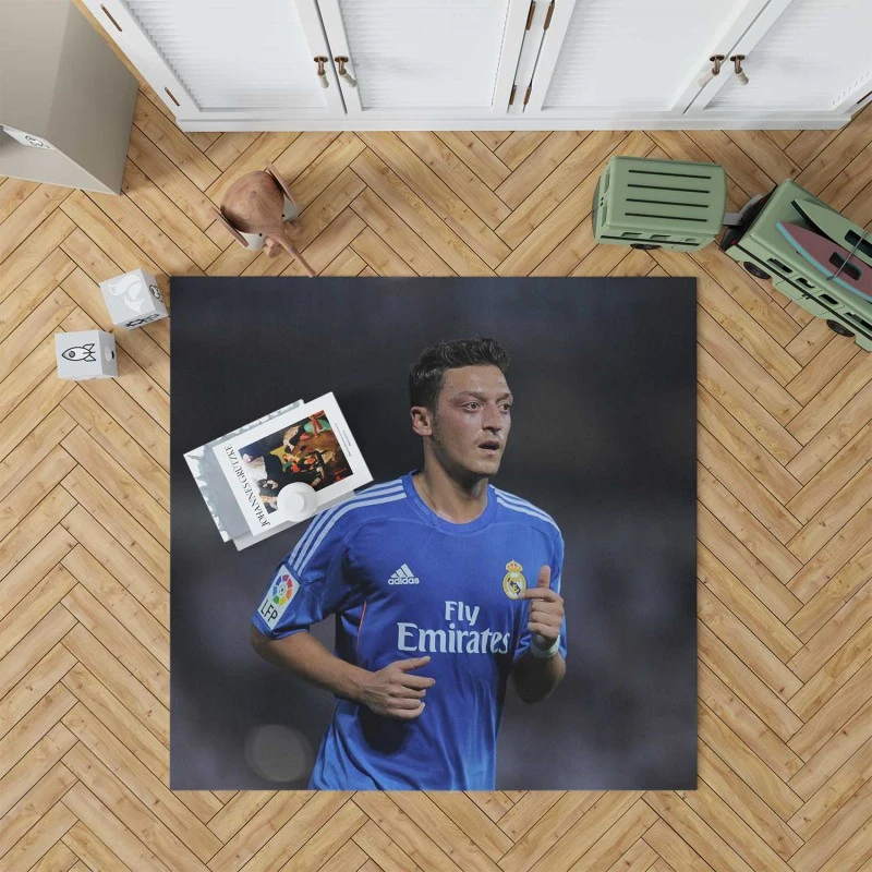 Mesut Ozil Soccer Player Rug