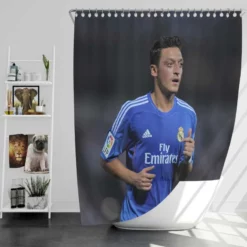 Mesut Ozil Soccer Player Shower Curtain