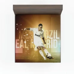 Mesut Ozil Spanish Real Madrid Footballer Fitted Sheet