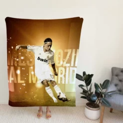 Mesut Ozil Spanish Real Madrid Footballer Fleece Blanket