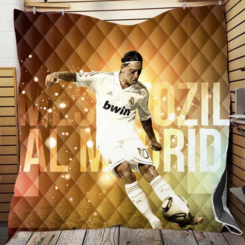 Mesut Ozil Spanish Real Madrid Footballer Quilt Blanket