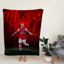 Mesut Ozil Sports Player Fleece Blanket