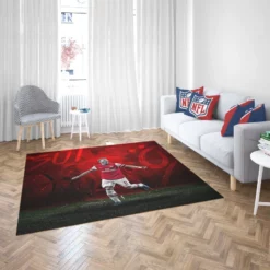 Mesut Ozil Sports Player Rug 2