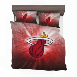 Miami Heat American Professional Basketball Team Bedding Set 1