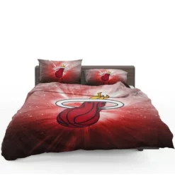 Miami Heat American Professional Basketball Team Bedding Set
