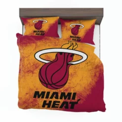 Miami Heat Energetic NBA Basketball Club Bedding Set 1