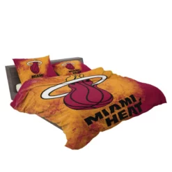 Miami Heat Energetic NBA Basketball Club Bedding Set 2