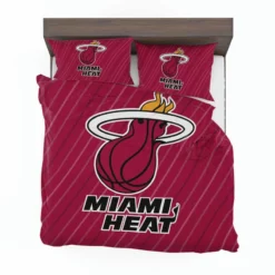 Miami Heat Popular NBA Basketball Club Bedding Set 1