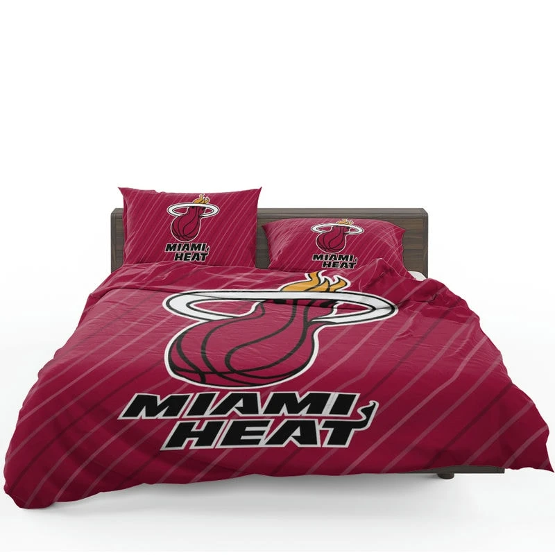 Miami Heat Popular NBA Basketball Club Bedding Set