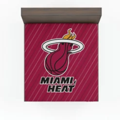 Miami Heat Popular NBA Basketball Club Fitted Sheet
