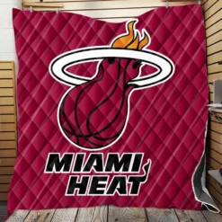 Miami Heat Popular NBA Basketball Club Quilt Blanket