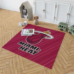 Miami Heat Popular NBA Basketball Club Rug 1