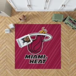 Miami Heat Popular NBA Basketball Club Rug