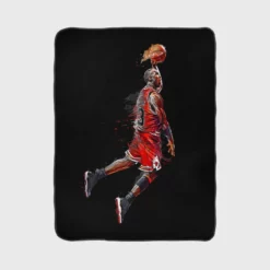 Michael Jordan Classic NBA Basketball Player Fleece Blanket 1